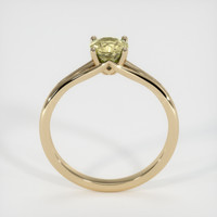 0.78 Ct. Yellow Sapphire Ring, 18K Yellow Gold 3