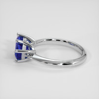 2.51 Ct. Blue Sapphire Ring, Platinum 950 4