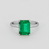 2.36 Ct. Emerald Ring, Platinum 950 1