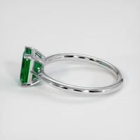 1.33 Ct. Emerald Ring, Platinum 950 4