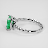 1.50 Ct. Emerald Ring, Platinum 950 4