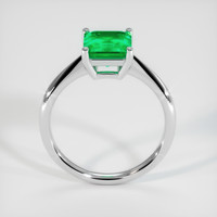 1.47 Ct. Emerald Ring, Platinum 950 3
