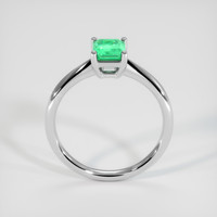 0.77 Ct. Emerald Ring, Platinum 950 3