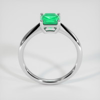 1.01 Ct. Emerald Ring, Platinum 950 3