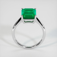 4.42 Ct. Emerald Ring, Platinum 950 3