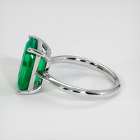 4.42 Ct. Emerald Ring, Platinum 950 4