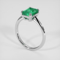 2.55 Ct. Emerald Ring, Platinum 950 2