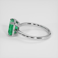 2.55 Ct. Emerald Ring, Platinum 950 4