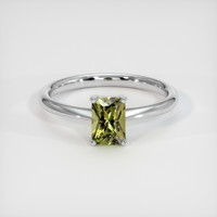 0.88 Ct. Gemstone Ring, Platinum 950 1