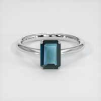 1.08 Ct. Gemstone Ring, Platinum 950 1