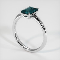 1.08 Ct. Gemstone Ring, Platinum 950 2