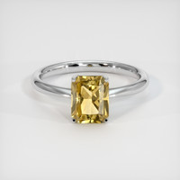 1.68 Ct. Gemstone Ring, Platinum 950 1
