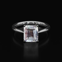 2.00 Ct. Gemstone Ring, Platinum 950 1