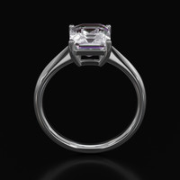 2.00 Ct. Gemstone Ring, Platinum 950 3