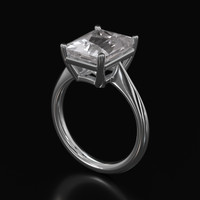 4.74 Ct. Gemstone Ring, Platinum 950 2