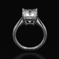 4.74 Ct. Gemstone Ring, Platinum 950 3