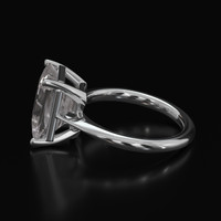 4.74 Ct. Gemstone Ring, Platinum 950 4