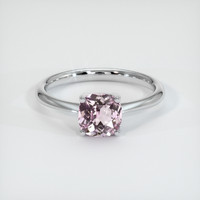1.13 Ct. Pink Sapphire Ring, Platinum 950 1