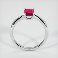 0.98 Ct. Ruby Ring, Platinum 950 3