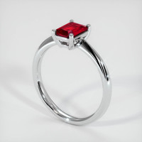 1.46 Ct. Ruby Ring, Platinum 950 2