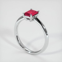 1.32 Ct. Ruby Ring, Platinum 950 2