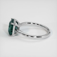 3.64 Ct. Sapphire Ring, Platinum 950 4