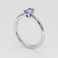 1.01 Ct. Violet Sapphire Ring, Platinum 950 2
