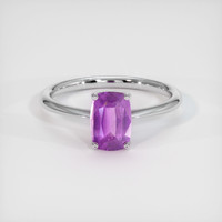 1.98 Ct. Purple Sapphire Ring, Platinum 950 1