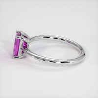 1.98 Ct. Purple Sapphire Ring, Platinum 950 4