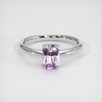 1.05 Ct. Sapphire Ring, Platinum 950 1