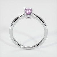 0.69 Ct. Purplish Pink Sapphire Ring, Platinum 950 3