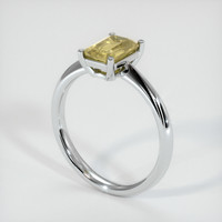 1.46 Ct. Sapphire Ring, Platinum 950 2