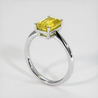 3.77 Ct. Sapphire Ring, Platinum 950 2