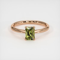 0.88 Ct. Gemstone Ring, 14K Rose Gold 1