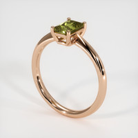 0.88 Ct. Gemstone Ring, 14K Rose Gold 2