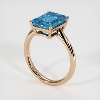 4.21 Ct. Gemstone Ring, 14K Rose Gold 2