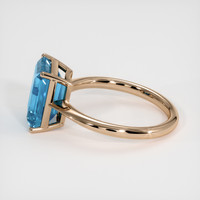 4.21 Ct. Gemstone Ring, 14K Rose Gold 4