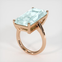 15.27 Ct. Gemstone Ring, 14K Rose Gold 2