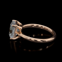 2.00 Ct. Gemstone Ring, 14K Rose Gold 4