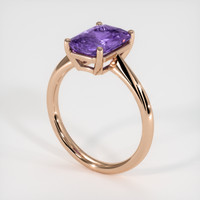 2.67 Ct. Gemstone Ring, 14K Rose Gold 2