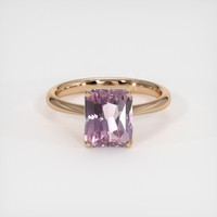 3.06 Ct. Sapphire Ring, 14K Rose Gold 1
