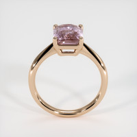 3.06 Ct. Sapphire Ring, 14K Rose Gold 3
