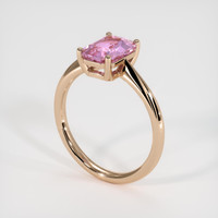 2.54 Ct. Sapphire Ring, 14K Rose Gold 2