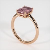 2.89 Ct. Sapphire Ring, 14K Rose Gold 2