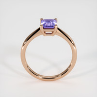 1.12 Ct. Purple Sapphire Ring, 14K Rose Gold 3