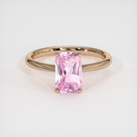 2.13 Ct. Sapphire Ring, 14K Rose Gold 1