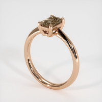 0.65 Ct. Sapphire Ring, 14K Rose Gold 2