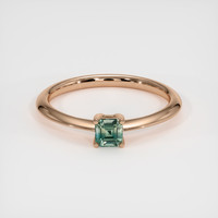 0.31 Ct. Sapphire Ring, 14K Rose Gold 1
