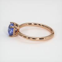 2.01 Ct. Blue Sapphire Ring, 18K Rose Gold 4