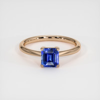 1.29 Ct. Sapphire Ring, 18K Rose Gold 1